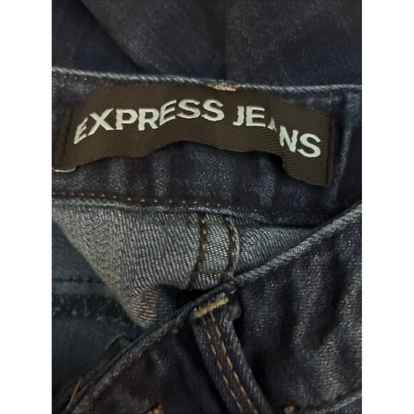 Express Jeans Womens Skinny Low Rise Stella Size 0 Short Stretch Denim - Picture 6 of 7